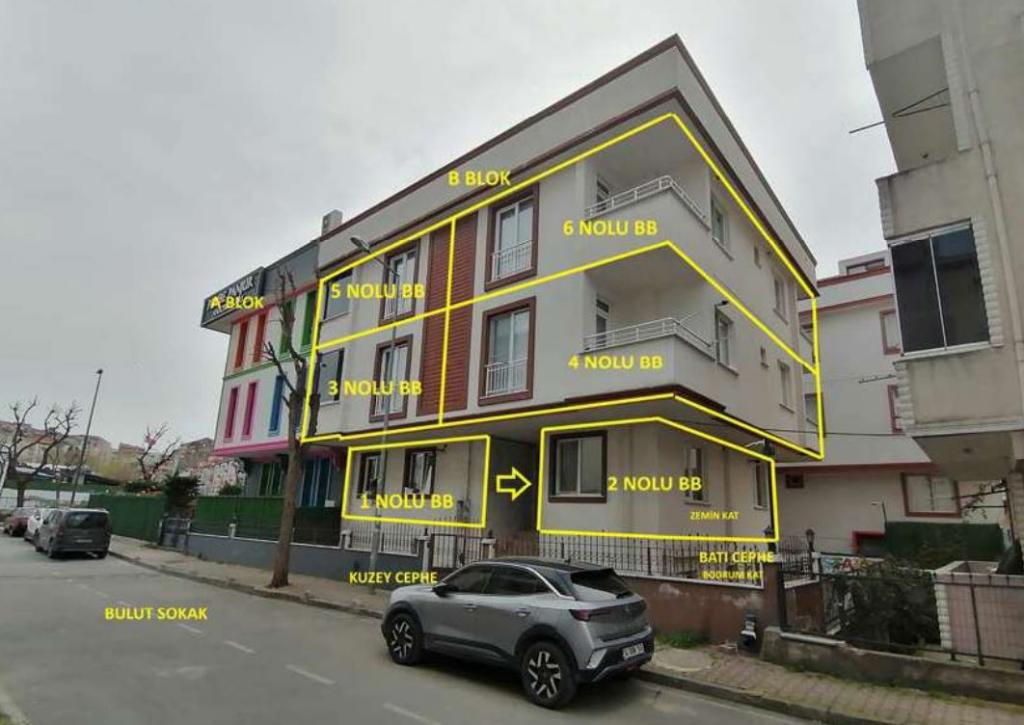 BAHÇELİEVLER KOCASİNAN MAHALLESİ'NDE SATILIK DAİRE (490)