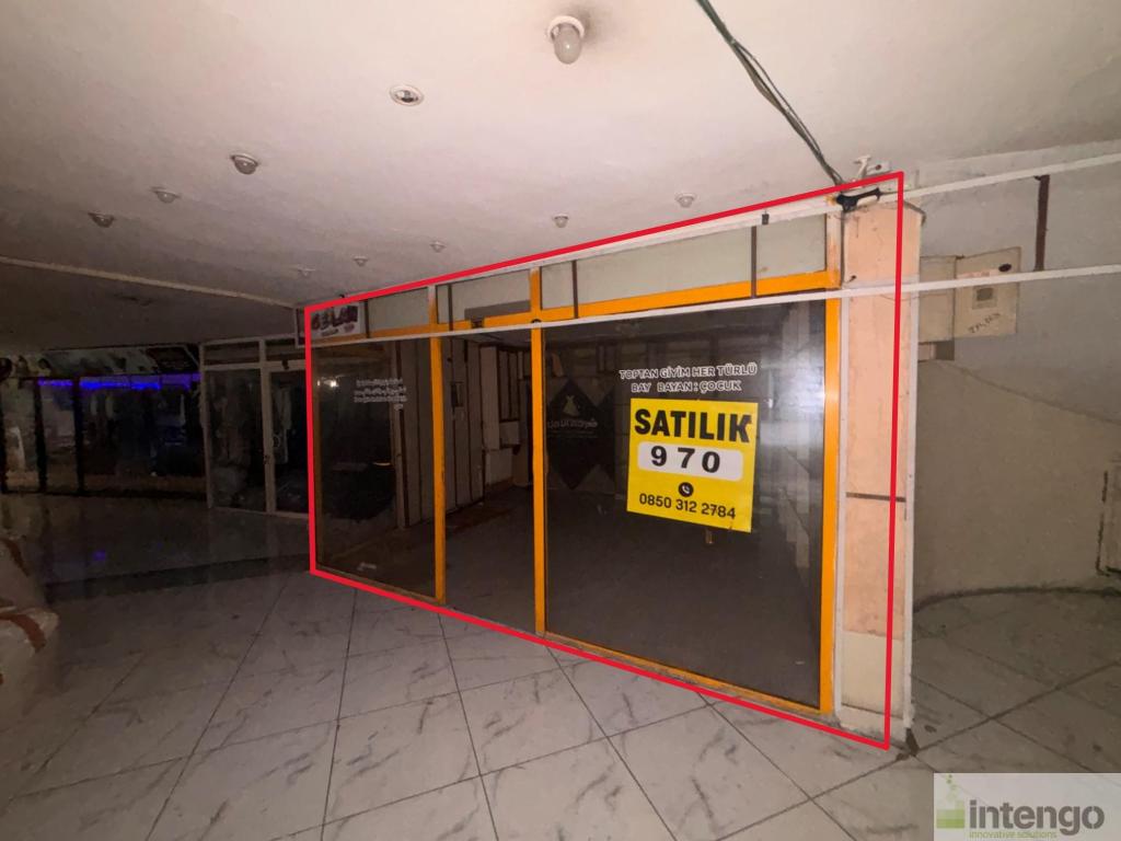 ŞAHİNBEY ÖZDEMİR PASAJI'NDA SATILIK DÜKKAN (970)