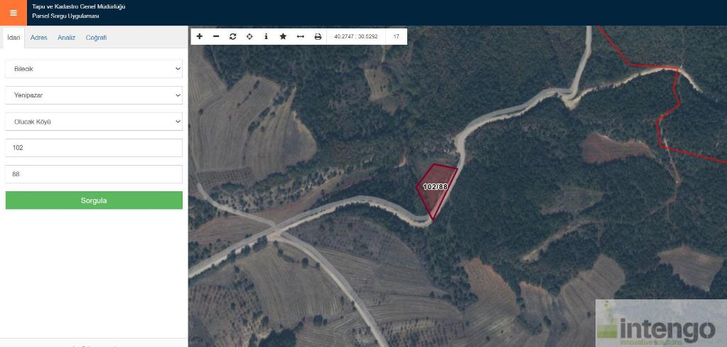 YENİPAZAR ULUCAK KÖYÜ'NDE SATILIK TARLA (SP-1)