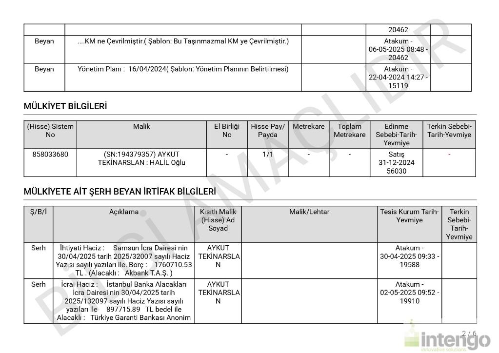 VakıfBank'tan Satılık 2+1 Daire