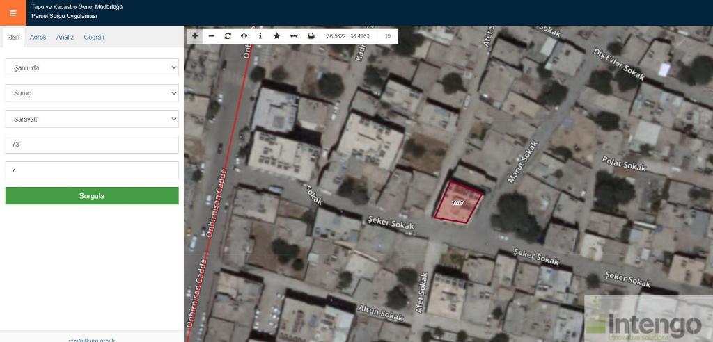 SURUÇ SARAYALTI MAHALLESİ'NDE SATILIK DAİRE (E-605)