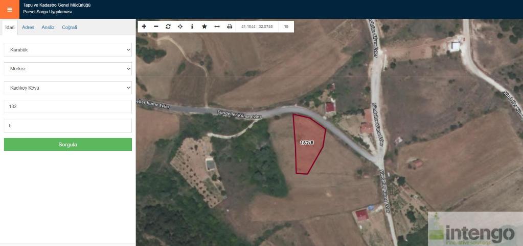KARABÜK MERKEZ AMBARÖZÜ KÖYÜ'NDE SATILIK ARSA (AB-1232)
