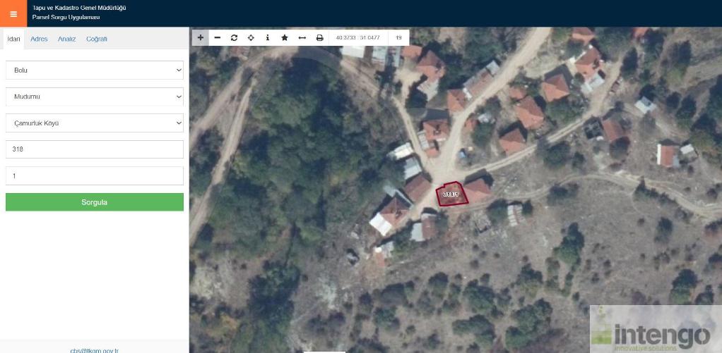 MUDURNU ÇAMURLUK MAHALLESİ'NDE SATILIK ARSA  (AB-1301)