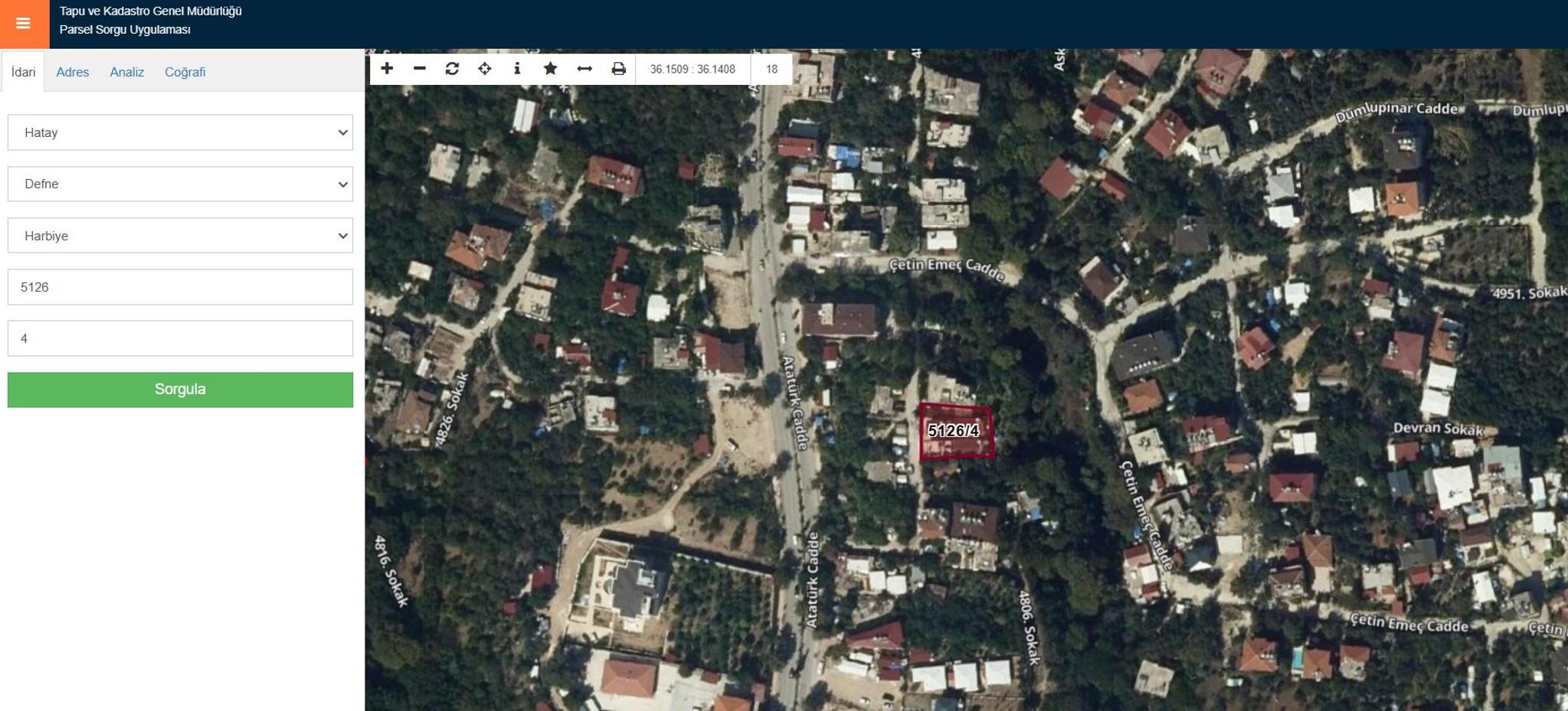 Satılık Arsa/Arazi - Hatay Defne