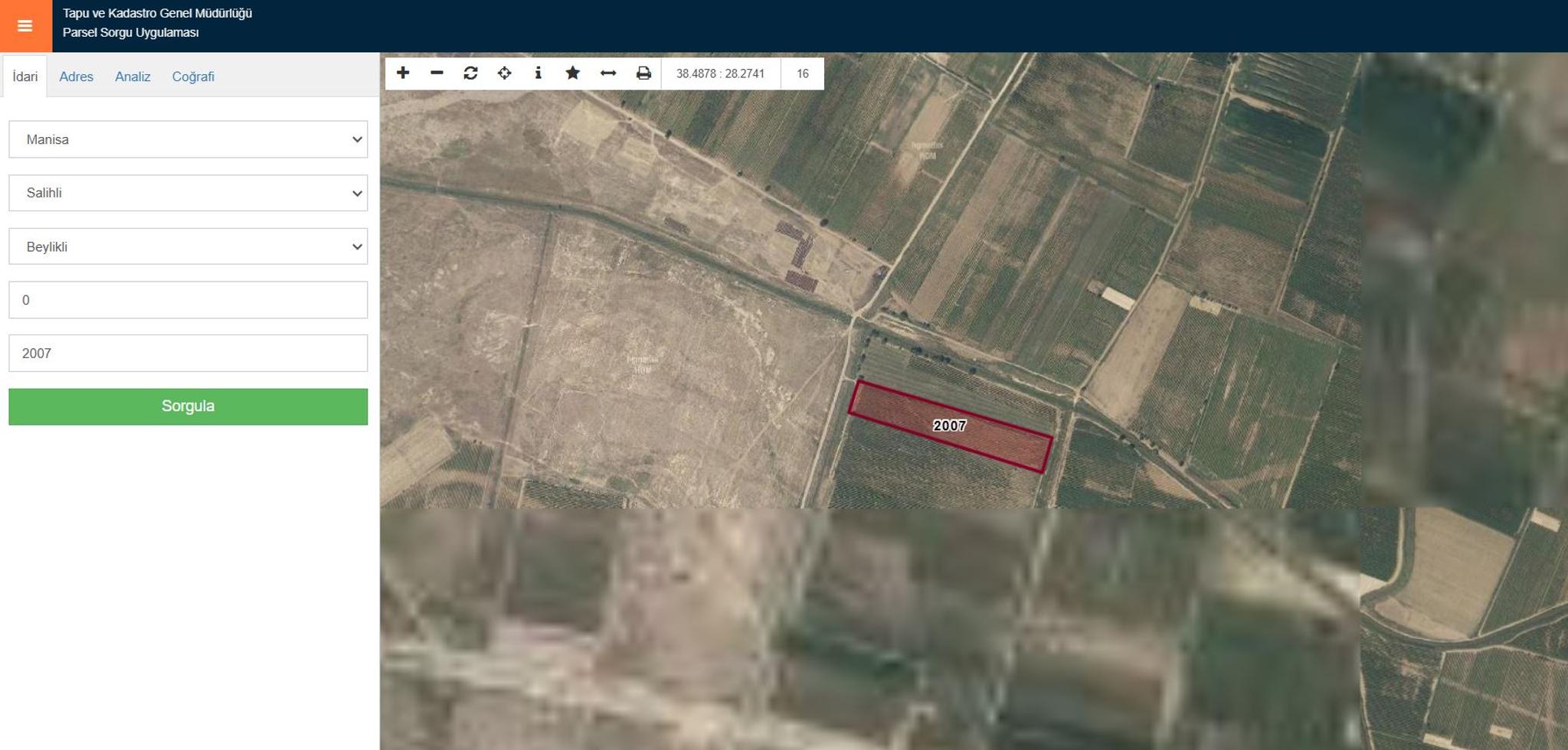 Arsa/Arazi - MANİSA SALİHLİ - 20.005 m²