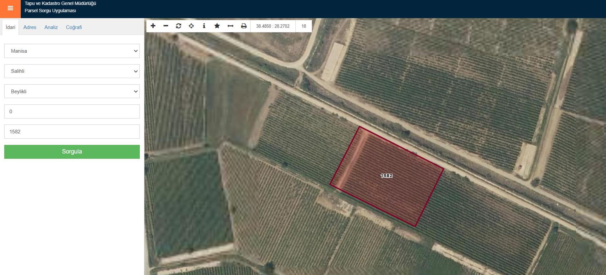 Arsa/Arazi - MANİSA SALİHLİ - 8.100 m²