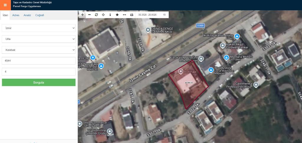 URLA'DA CADDE ÜZERİ GENİŞ DÜKKAN (101544243)
