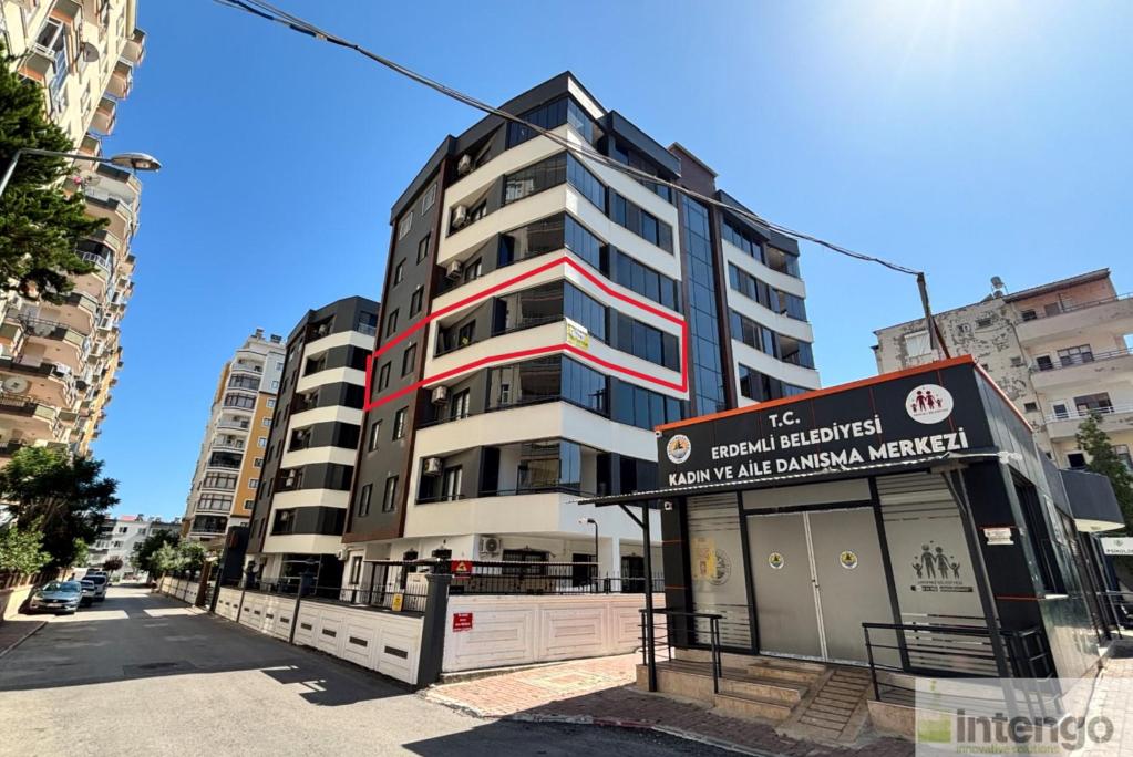 ERDEMLİ ENVER CÜCELOĞLU RESIDENCE'DA SATILIK DAİRE (R-1788)