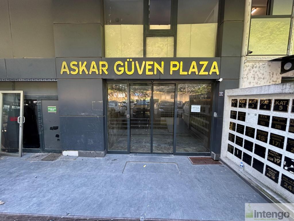 HOPA ASKAR GÜVEN PLAZA'DA SATILIK OFİS (R-1796)