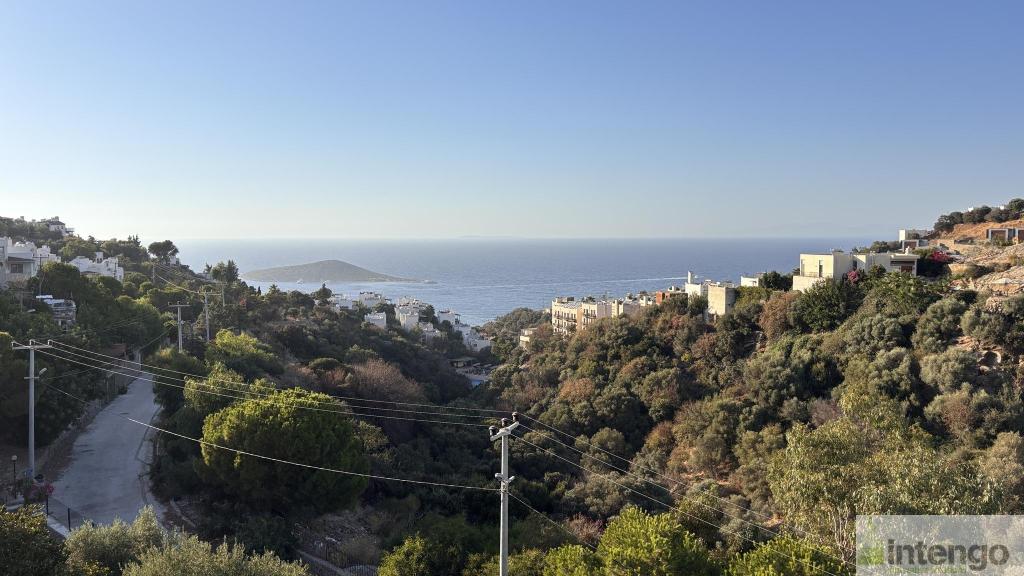 BODRUM KAMELYA SİTESİ'NDE SATILIK DENİZ MANZARALI VİLLA (R-1887) — foto 4