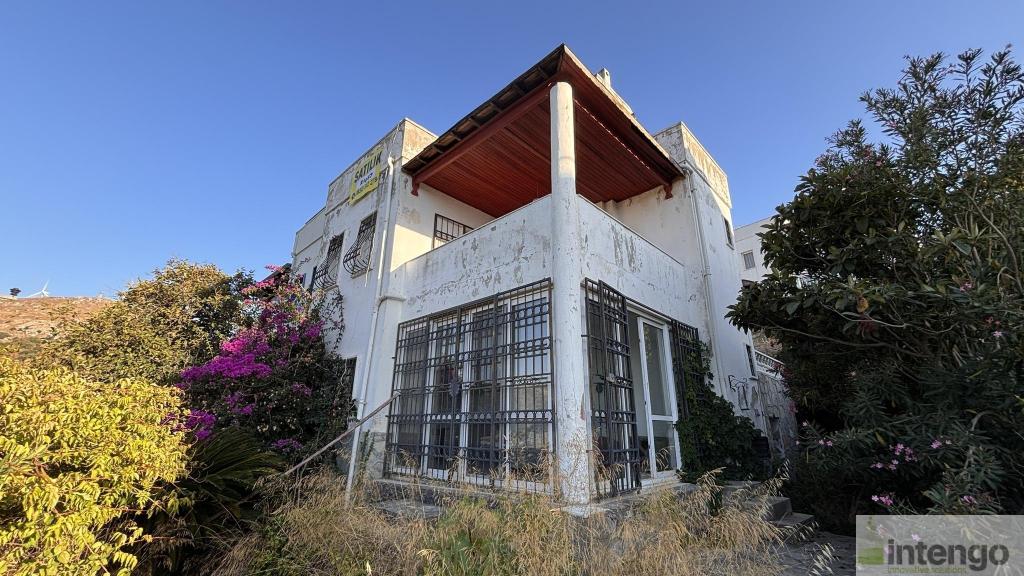 BODRUM KAMELYA SİTESİ'NDE SATILIK DENİZ MANZARALI VİLLA (R-1887) — foto 3