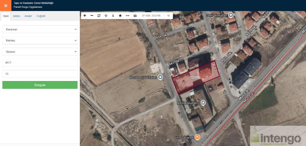 KARAMAN MERKEZ NİRVANA KONUTLARI'NDA SATILIK DAİRE (R-1899)
