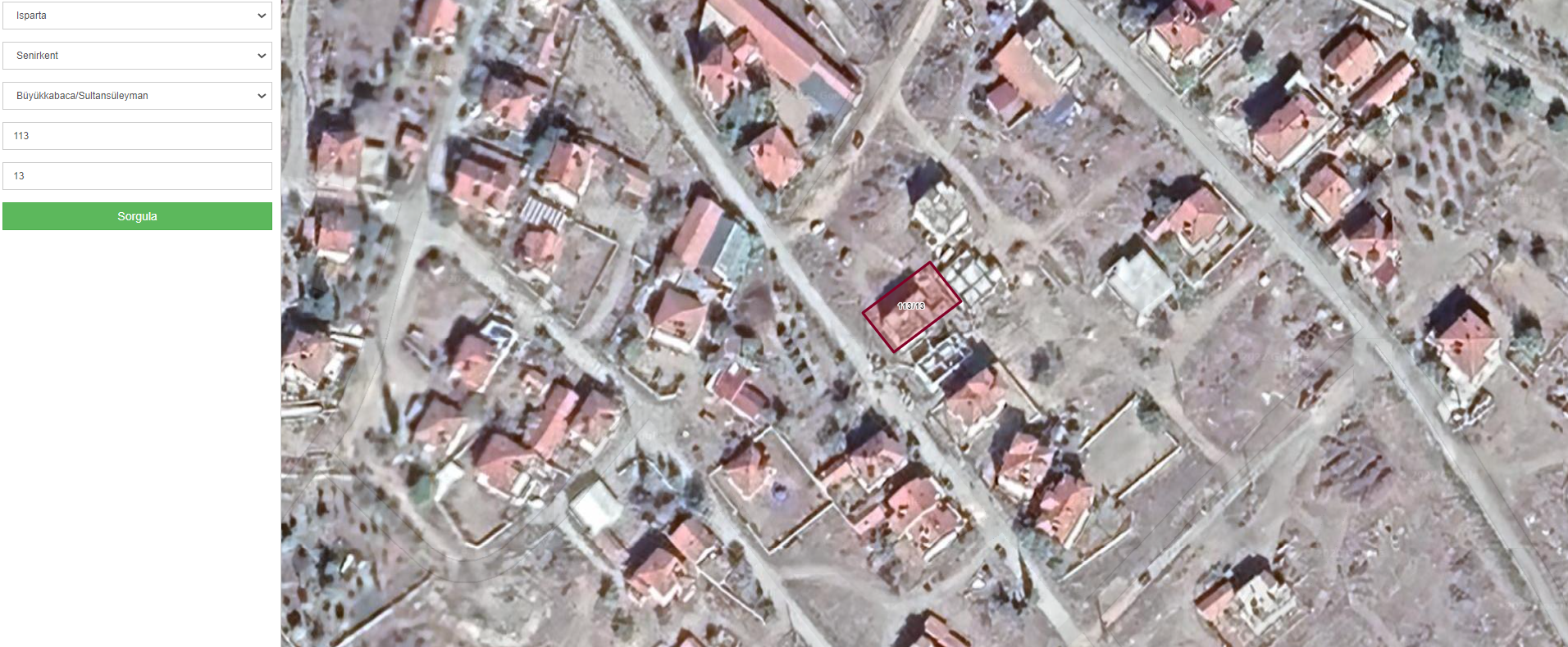 Arsa/Arazi - ISPARTA SENİRKENT
